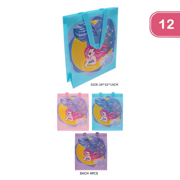 Mermaid Reusable Tote Bag (12 Units)