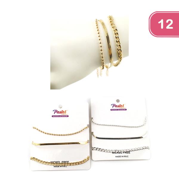 Stackable Bracelet Set (12 Units)