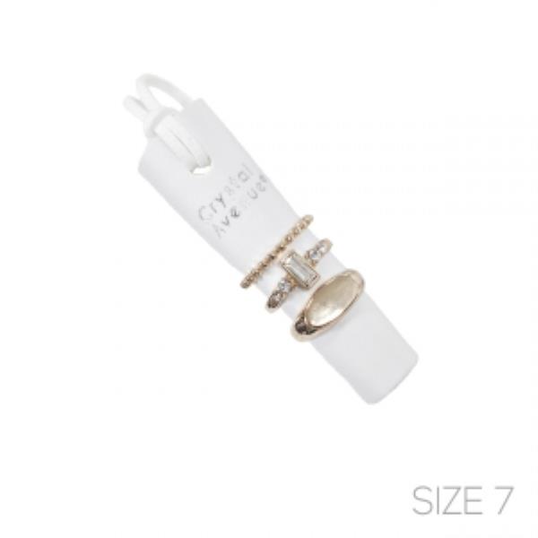 Oval Ring 3PC