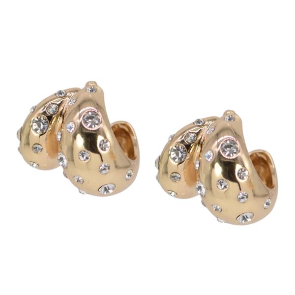 Metal Stone Earring