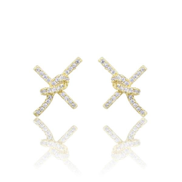 Infinity Pave CZ Earring