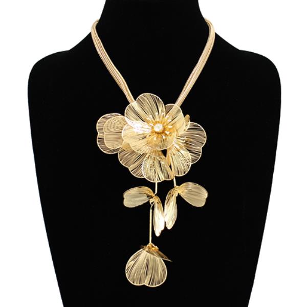Flower Chunky Necklace