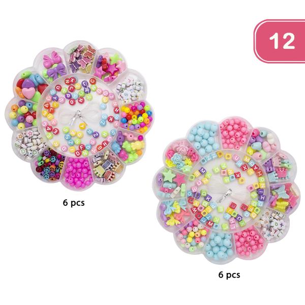 Bead DIY Bracelet Kit (12 Units)