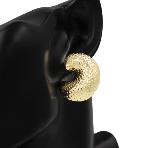 Round Metal Earring