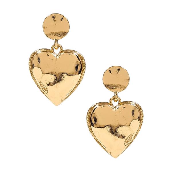 Heart Metal Earring