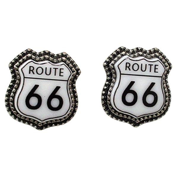 ROUTE 66 STUD EARRING