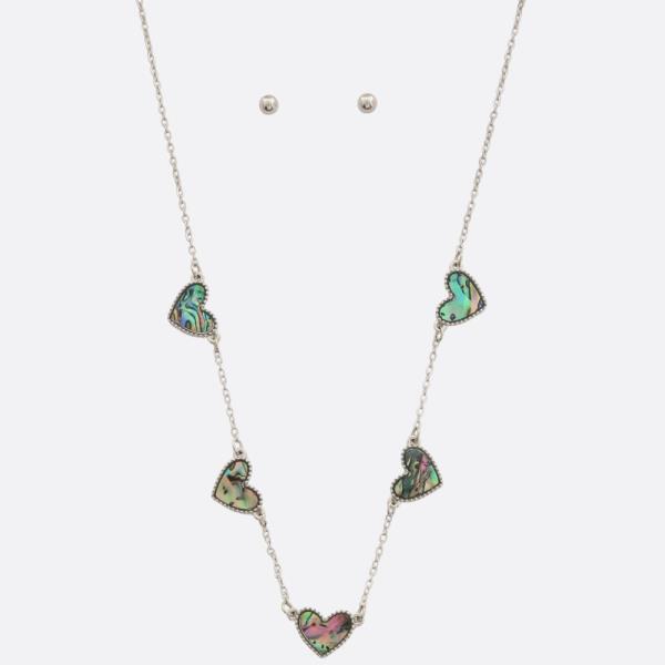 Heart Station Necklace