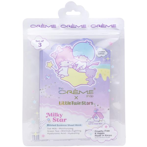 THE CREME SHOP Milky Star Printed Mask Set of 3