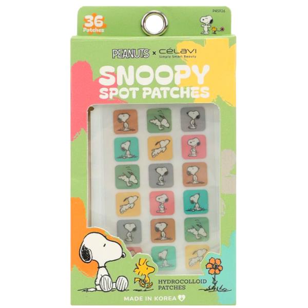 CELAVI x Peanuts Snoopy Spot Patches 36PC