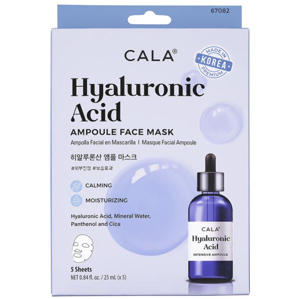 CALA Ampoule Face Mask Hyaluronic Acid 5PC