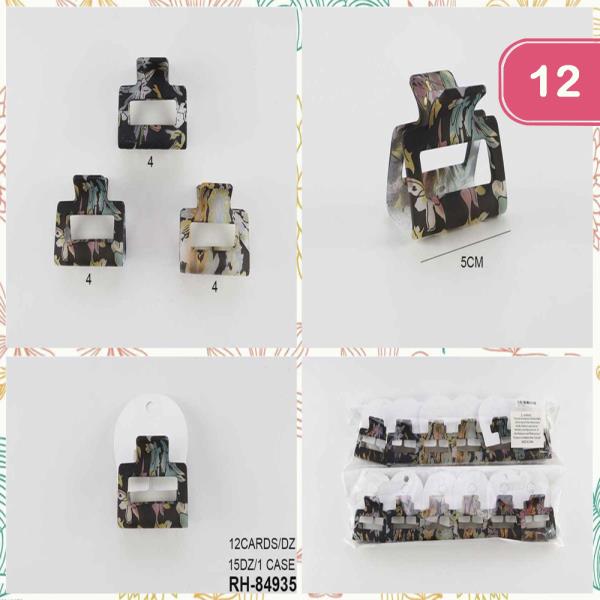 Hair Claw Jaw Clip (12 Units)