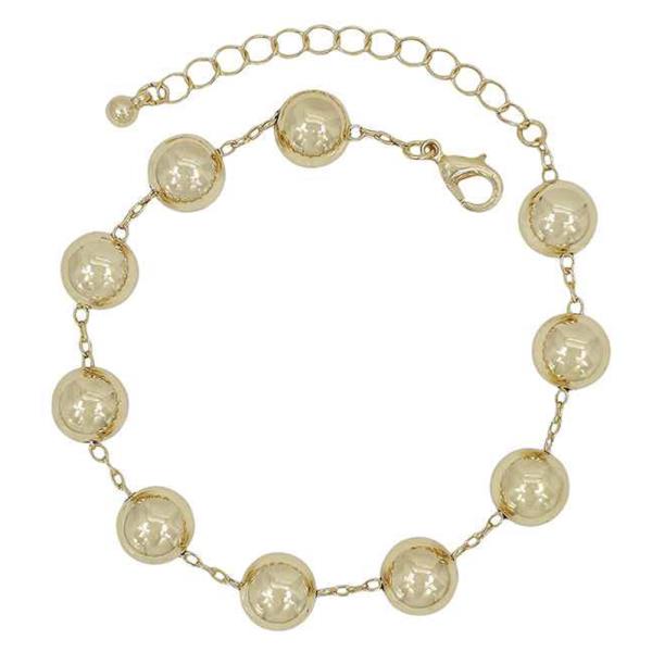 Water Resistant 10mm Metal Ball Chain Bracelet