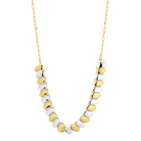 Metal Heart Short Necklace