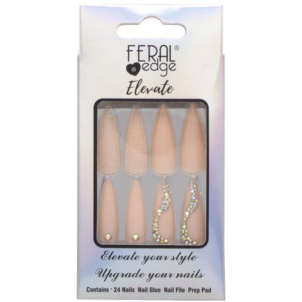 FERAL EDGE Elevate Design10 Nail Decoration Set