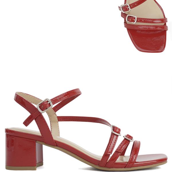 Chic Buckle Curved Heel (12 Pairs)