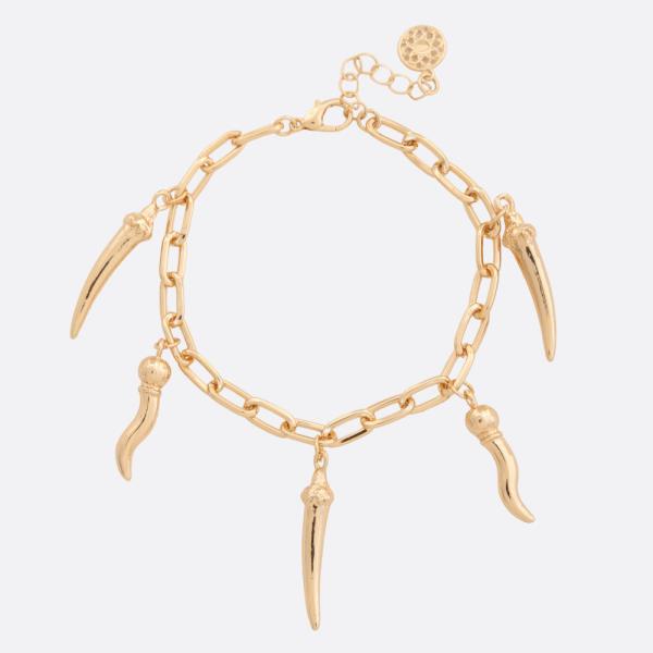 Metal Oval Link Bracelet