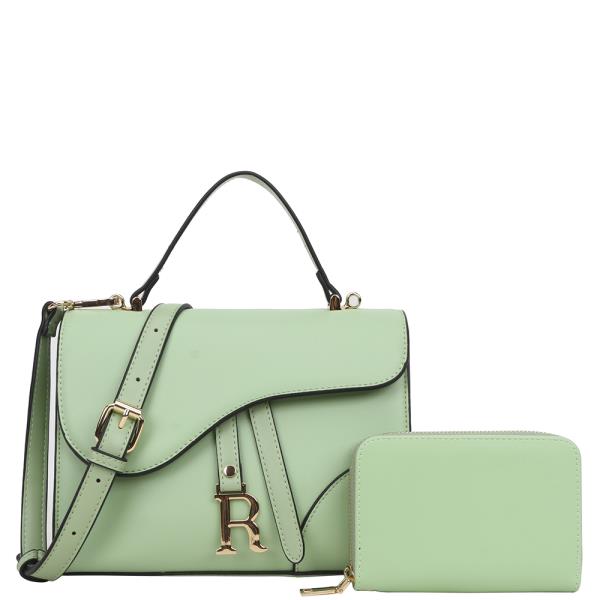 2IN1 Stylish Satchel W Wallet Set