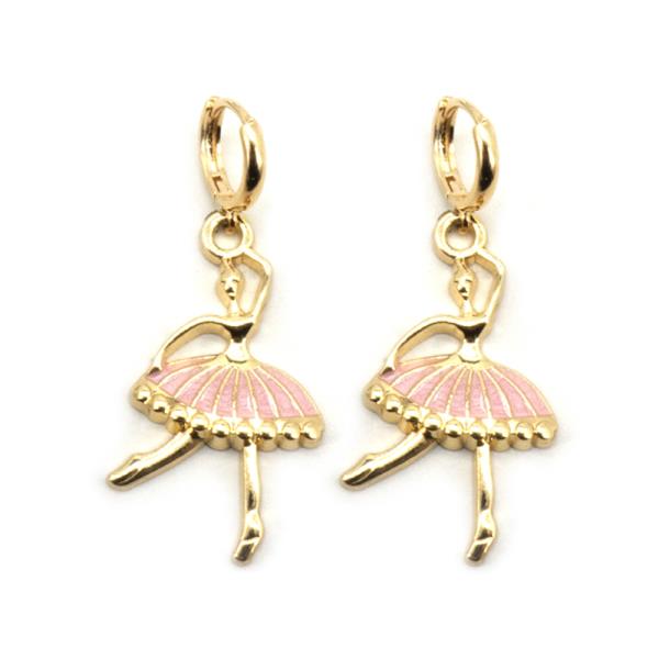 Ballerina Huggie Earring