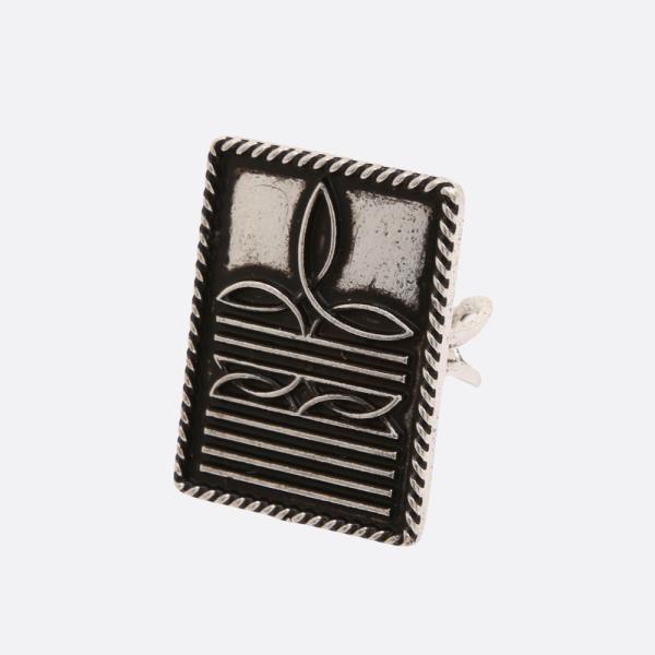 Rectangle Metal Adjustable Ring