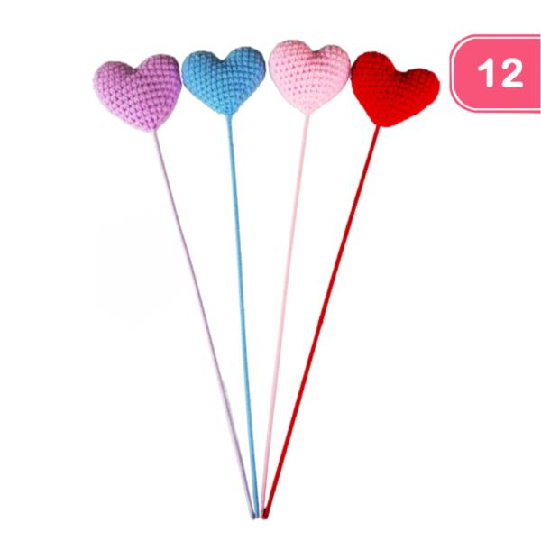Crochet Heart Decor (12 Units)