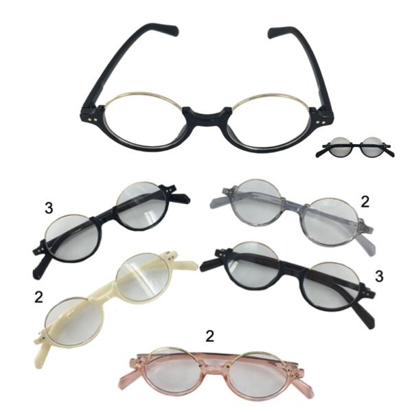 Oval Top Rimless Clear Sunglasses 1DZ
