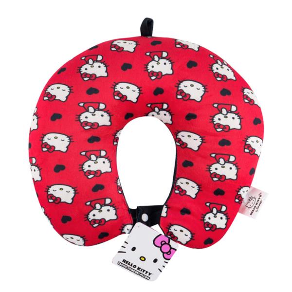 HELLO KITTY Travel Sanrio Comfort Pillow