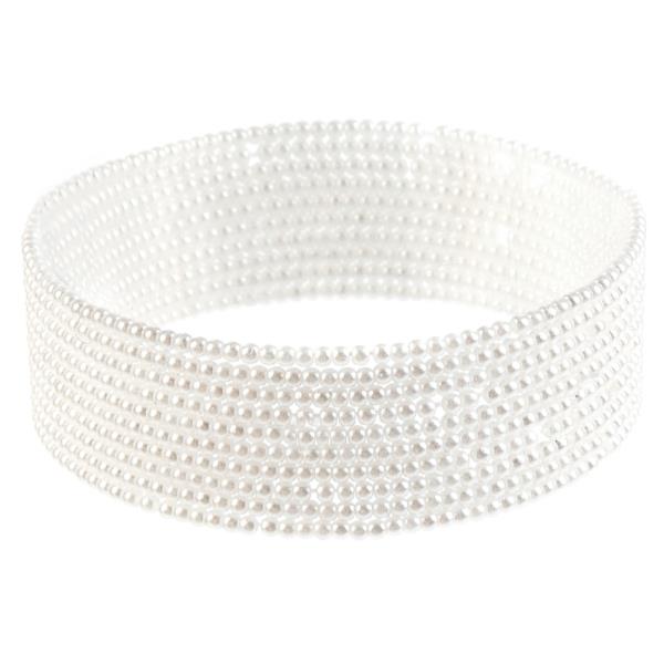2mm Pearl 10 Strand Bracelet