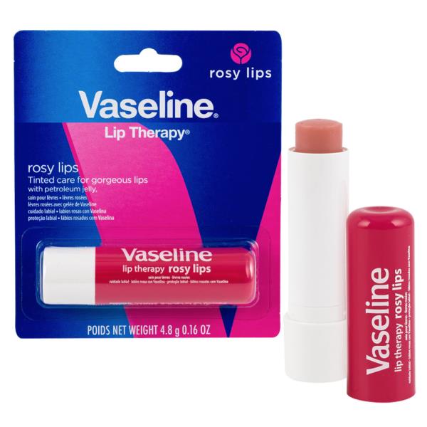 VASELINE LIP THERAPY ROSY TINTED PETROLEUM JELLY LIP BALM