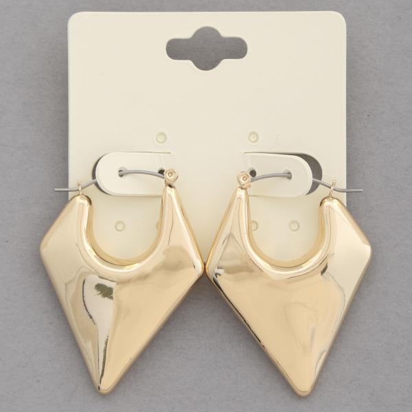 Metal Dangle Earring