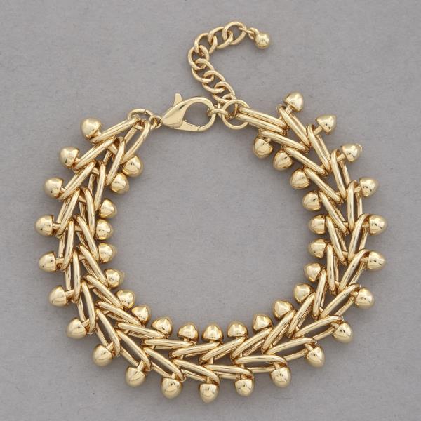 Metal Bead Bracelet