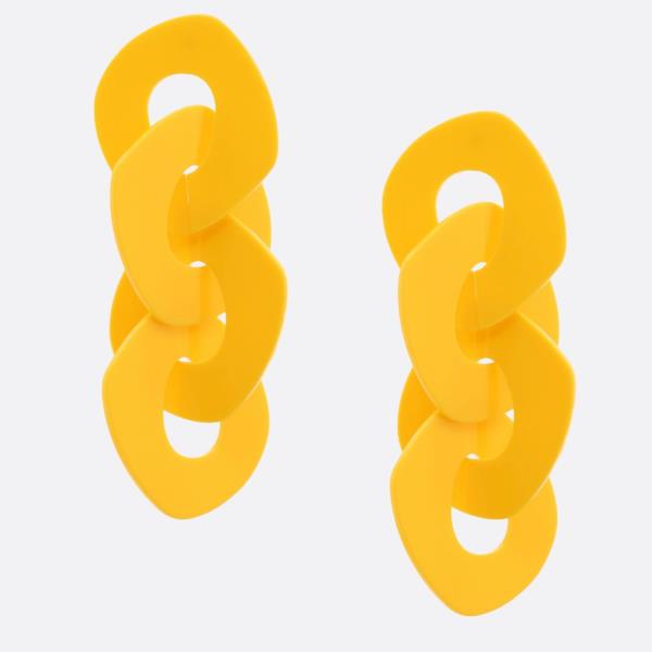 SDJ Curb Link Dangle Earring