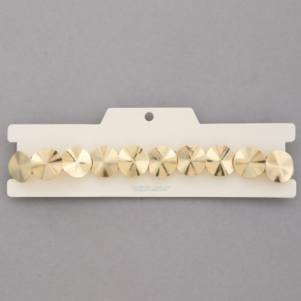 Coin Link Metal Necklace