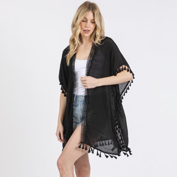 Embellished Sequin Mesh Cover Up