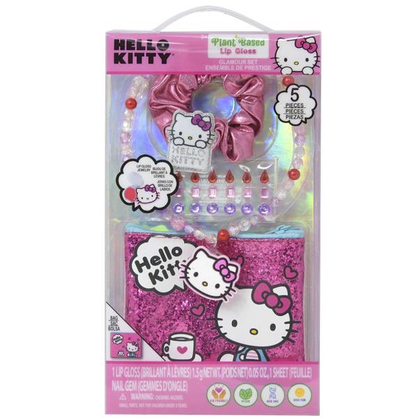 HELLO KITTY Cosmetic Set with Nail Stickers