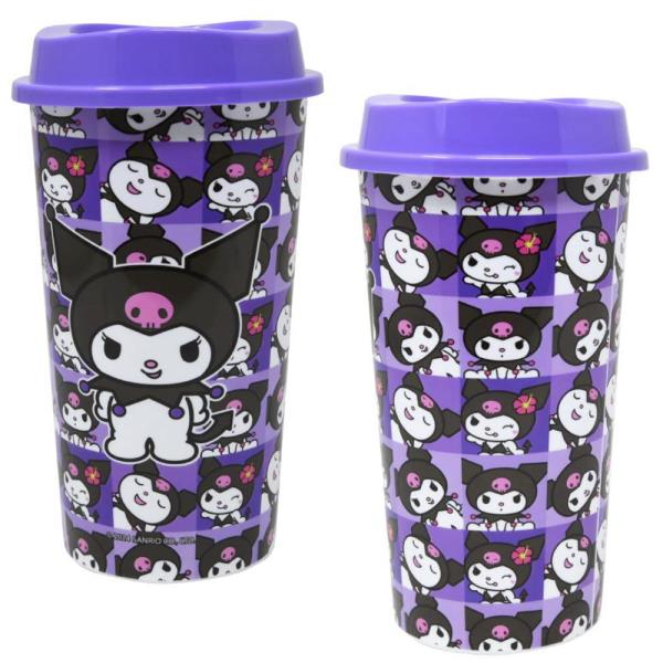 Kuromi PP Cup with Lid 20oz