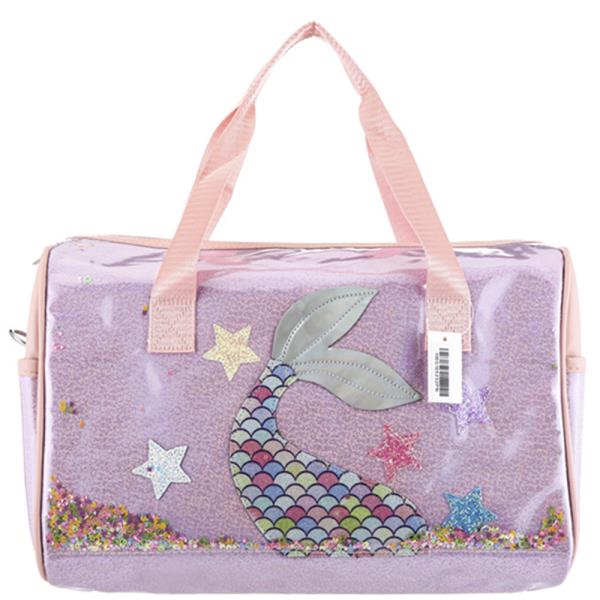 Mermaid Glitter Tote Crossbody Bag