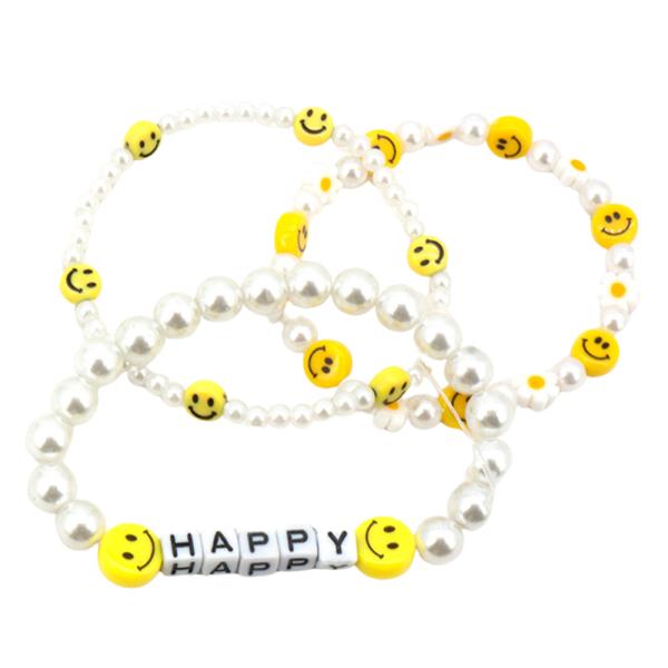 Happy Stretch Bracelet Set