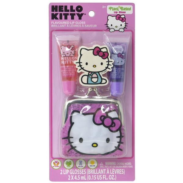 HELLO KITTY Lip Tubes with Coin Purse 2PC