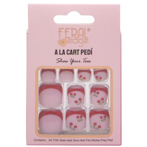 FERAL EDGE a La Cart Pedi Nail Decoration Set