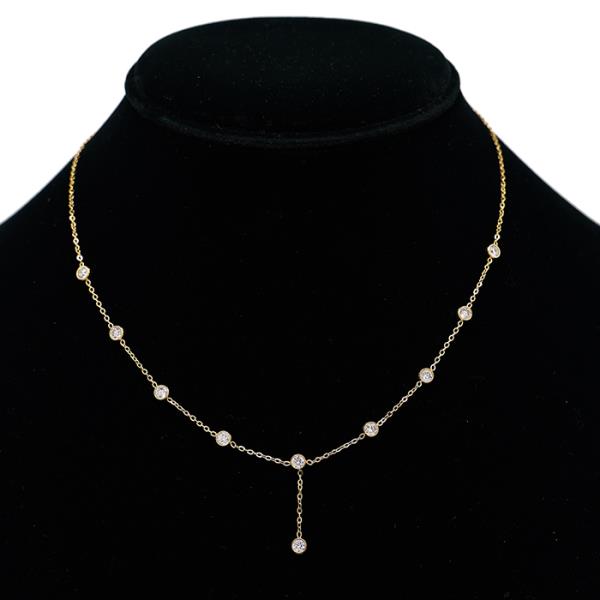 SECRET BOX Crystal Stainless Steel Necklace