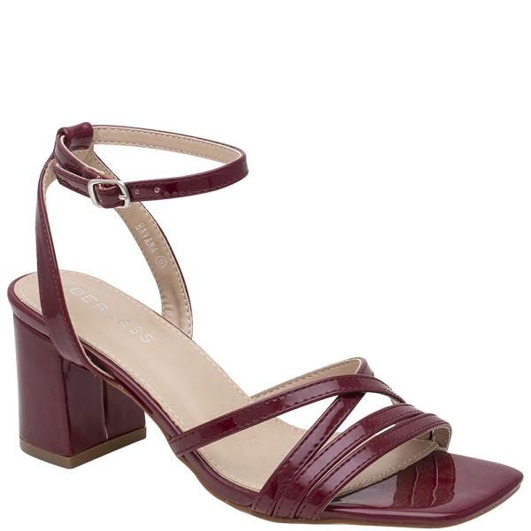 Crossed Multi Strap Mid Heel Sandal (12 Pairs)