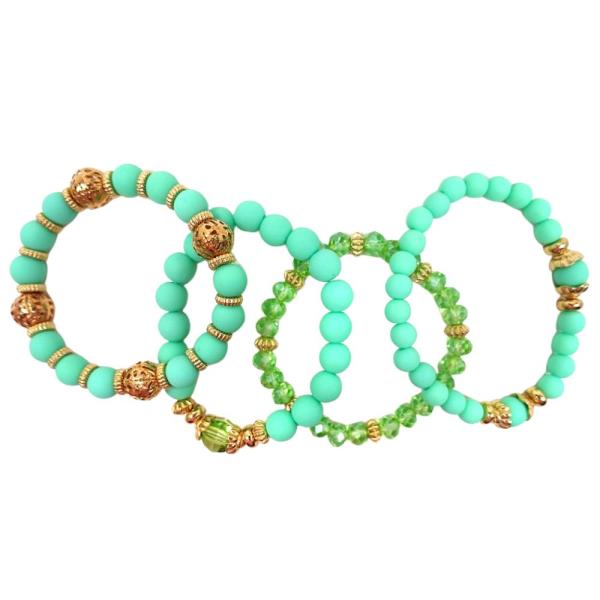 Beaded Bracelet Set