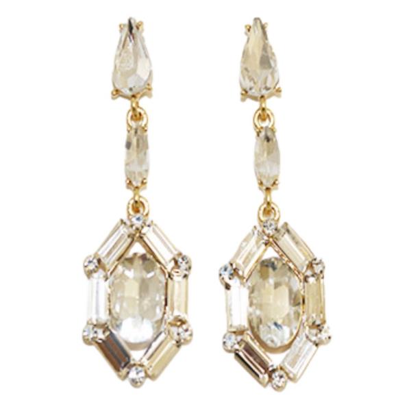 Rhinestone Dangle Earring