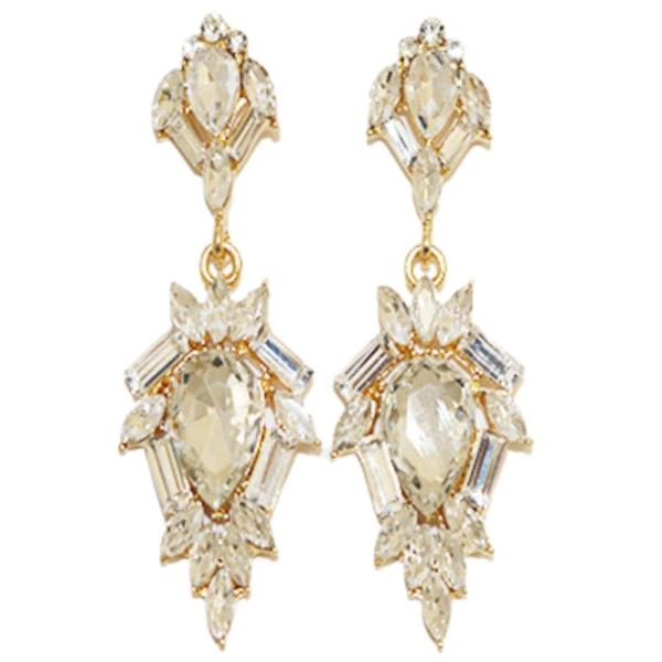Rhinestone Dangle Earring