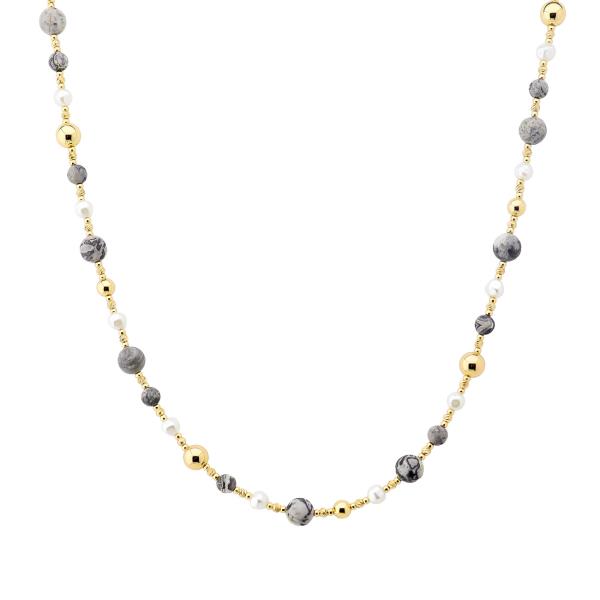 Ball Beaded Necklace