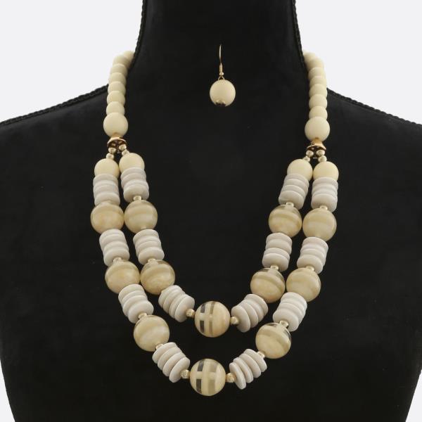 Beaded Layered Necklace