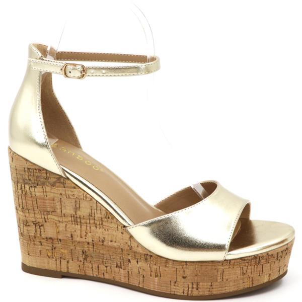 OPEN ANKLE WEDGE HEEL 12 PAIRS
