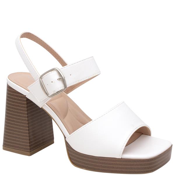 Quarter Strap Chunky Heel Sandal (12 Pairs)