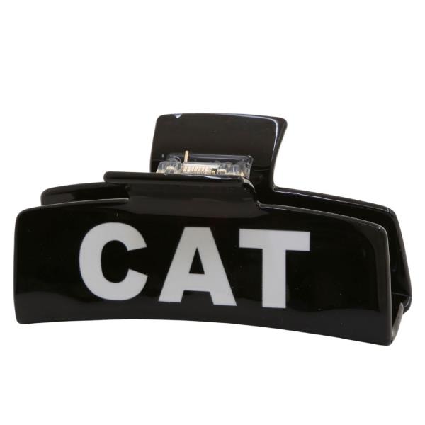 Cat Mom Rectangle Claw Hair Clip