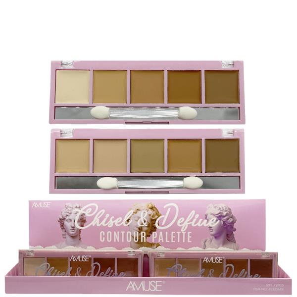 AMUSE Chisel Define Contour Palette (12 Units)